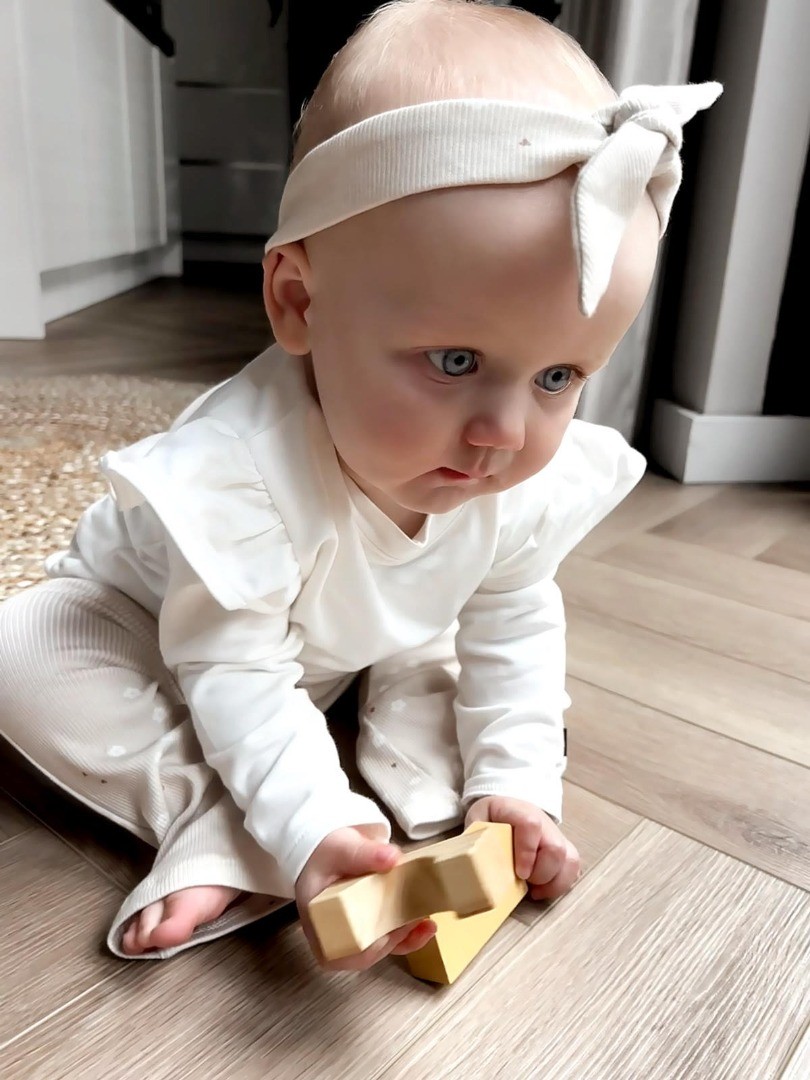 Babykleding Longsleeve effen wit Longsleeve Made for Baby