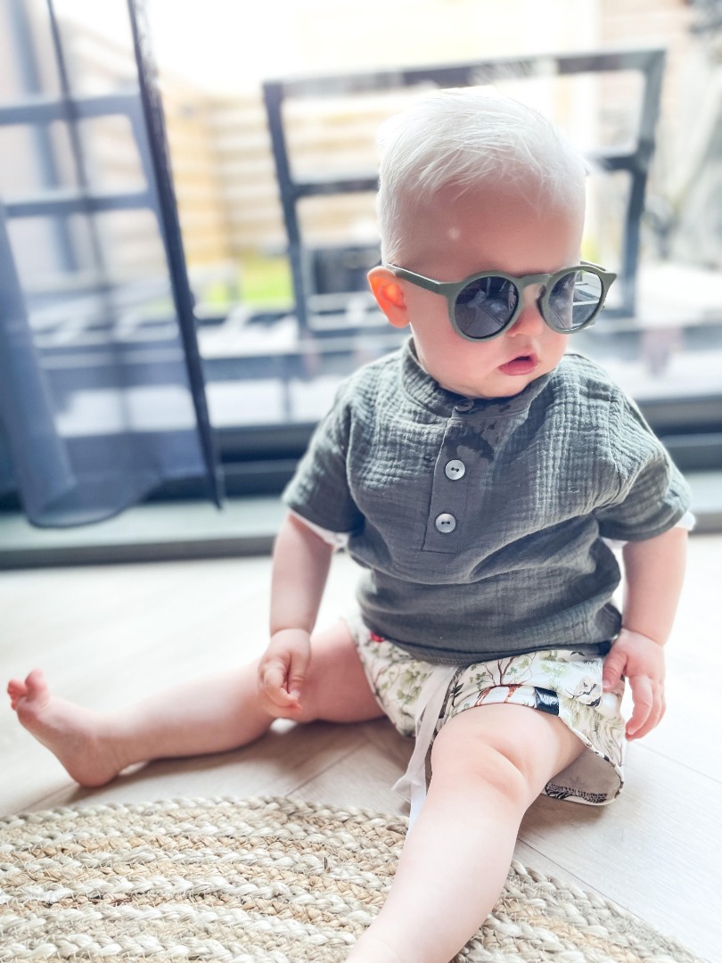 Baby zonnebril - Made for Baby Donker groen - ZONNEBRILLEN - Made for Baby